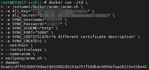适用于群晖7.x 自动续期证书-docker版